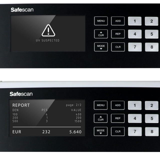 panel safescan 2465 s 112 0540 contador