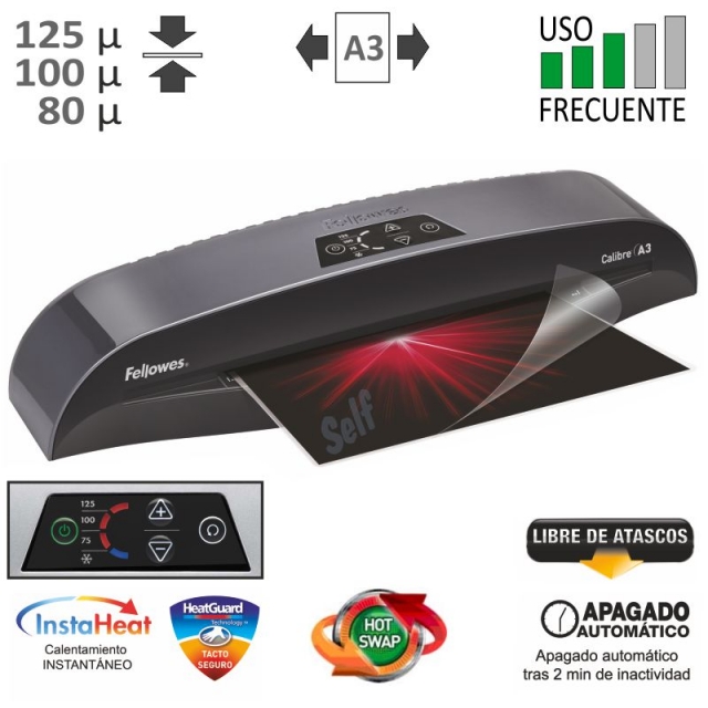 Comprar Fellowes Calibre Din A3, Plastificadora Uso frecuente