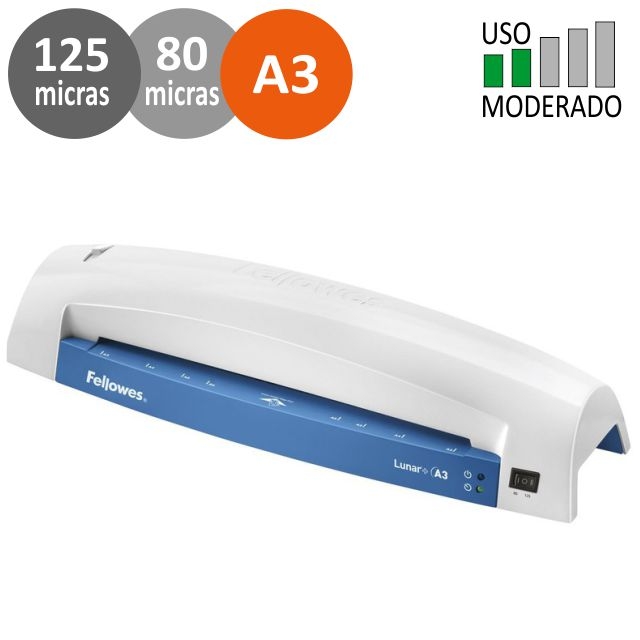 Comprar Fellowes Lunar A3+ plus, Plastificadora 125 micras