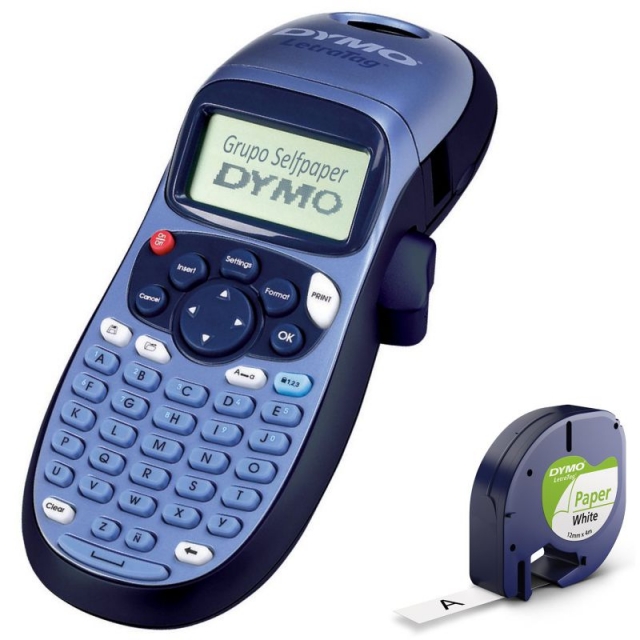 Comprar Dymo Letratag LT-100H, Impresora etiquetas + 1 cinta papel