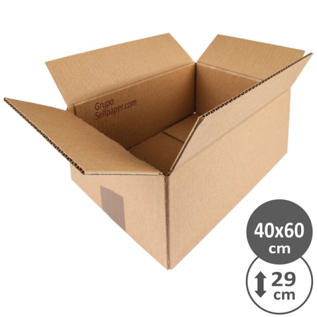 Comprar Cajas de embalaje montables grandes 40x60 x 29 cms