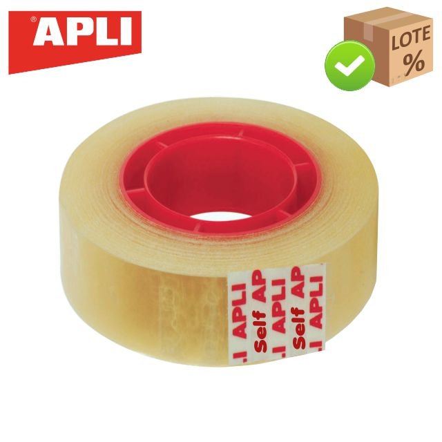 celo apli, cinta adhesiva 33x19 transparente