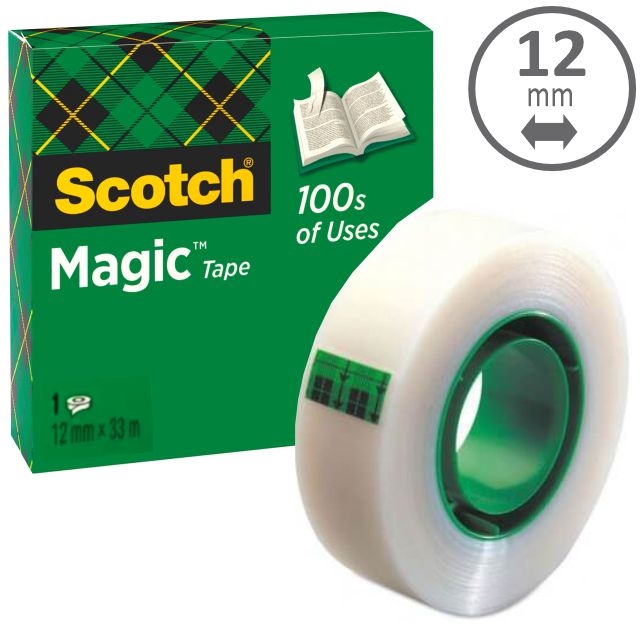 Comprar Cinta Scotch Magic 3M Invisible 810 - 12mm x 33 mts