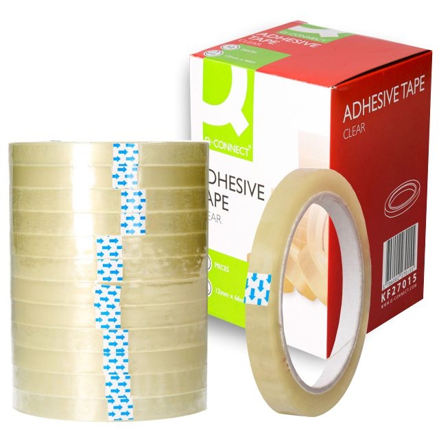 Comprar Celo, cinta adhesiva 12 mm x 66 mts económico Q-connect