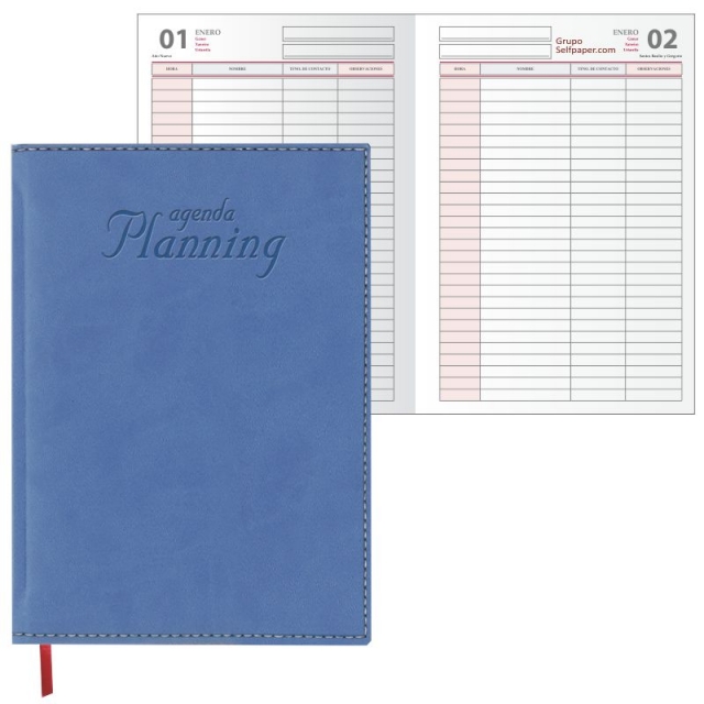 Comprar Planning Perpetuo, Libro de reservas Dohe azul