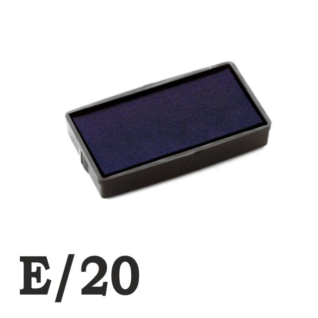 Comprar Almohadilla recambio E-20 para sellos, cuños Printer 20 azul