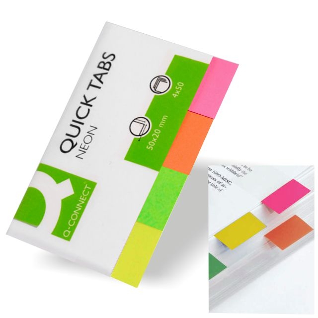 Comprar Sealizadores de papel, marcapginas Apli colores neon