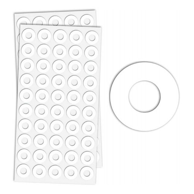 circulos adhesivos agujeros recambios rotos