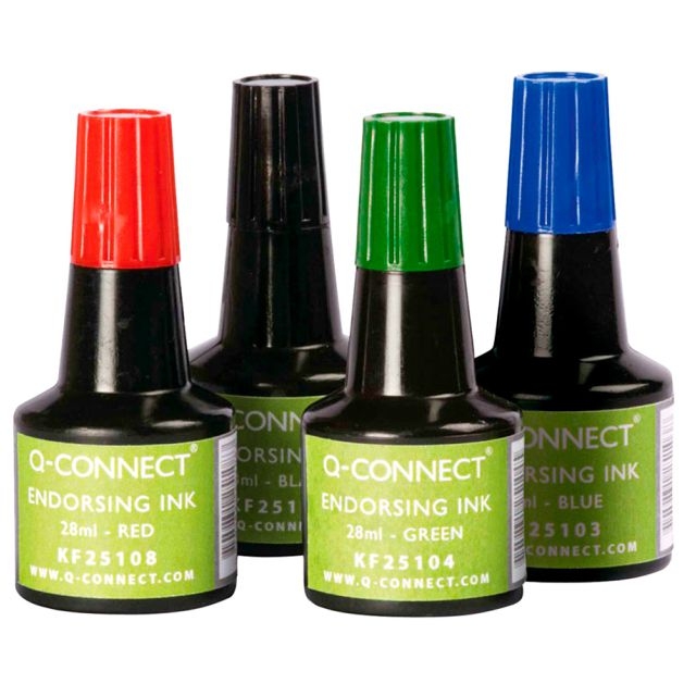 colores botellas tintas para tampon q connect