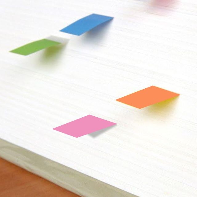 detalle banderitas indices senalizadores