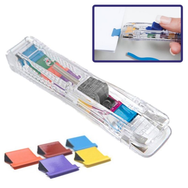 Comprar Dispensador pincitas de colores Rapesco Supaclip