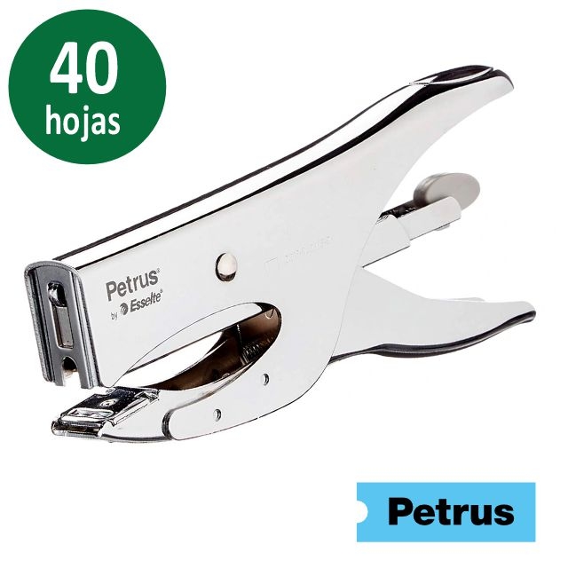 Comprar Petrus 222, Grapadora tenaza pinza 40 hojas ctomada