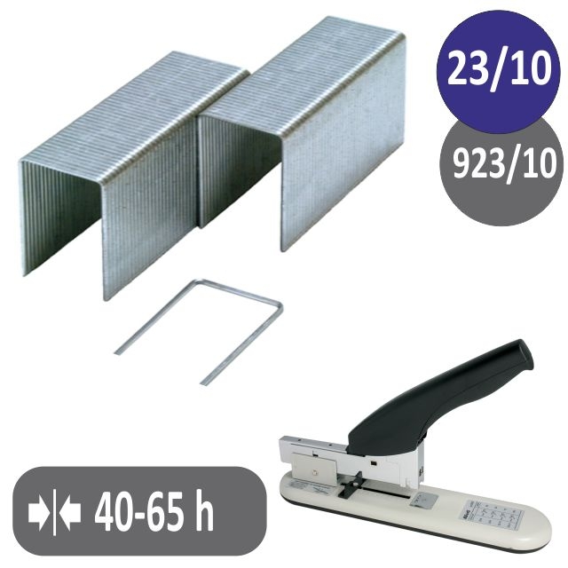 Comprar Grapas 23/10 hasta 65 hojas para grapadoras de palanca