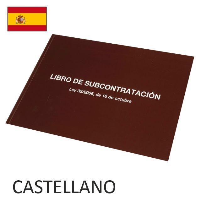Comprar Libro subcontratación obra Castellano modelo oficial 32/2006