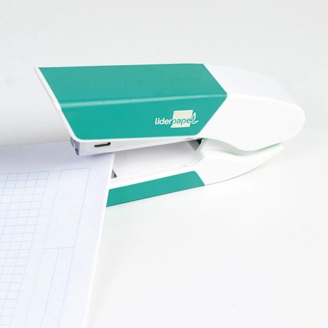 liderpapel gr40 grapadora barata turquesa