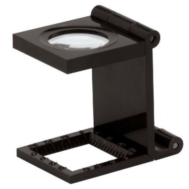 Comprar Lupa cuenta-hilos 7x plegable, negro, econmica