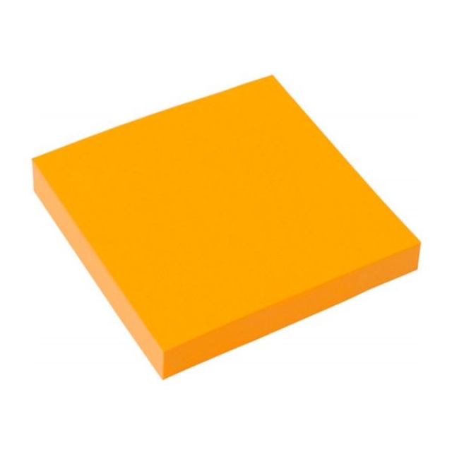 notas adhesivas color naranja fluor neon kf10517