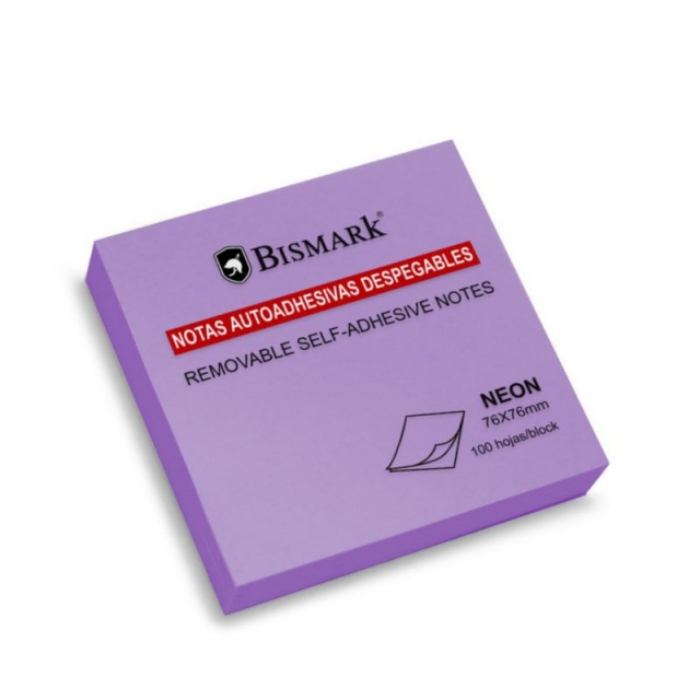 Comprar Notas adhesivas tipo Post-it Violeta Office-Club 76x76 100h