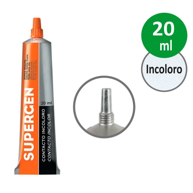 Comprar Pegamento de Contacto Supergen Incoloro transparente, 20ml