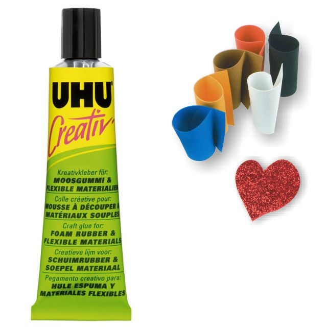 Comprar Tubo de pegamento UHU Creativ para goma eva 33 ml