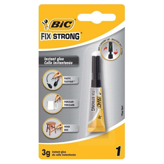 Comprar Bic Fix Strong, Pegamento rpido econmico 3 gramos