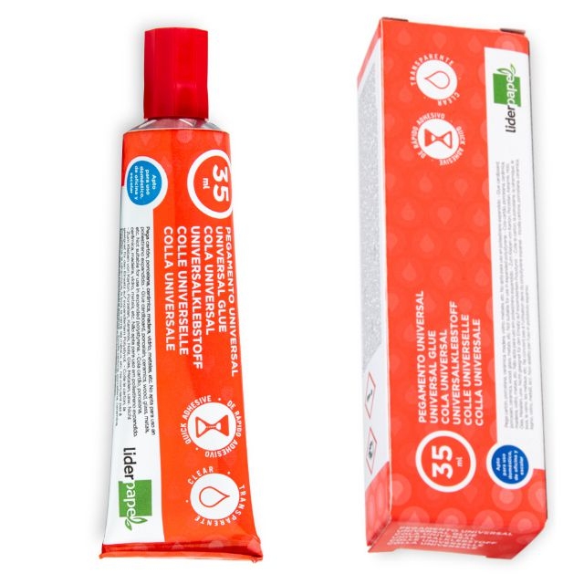 Comprar Pegamento universal econmico Liderpapel tubo 35 ml