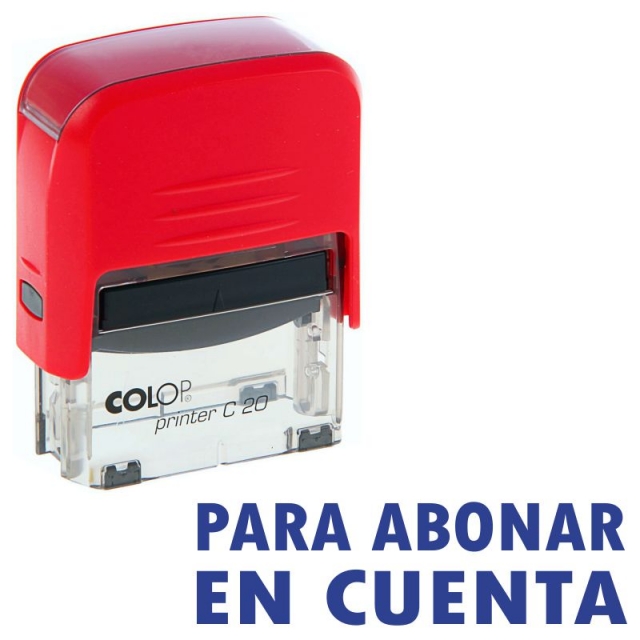 Comprar Cuo sello Colop Para abonar en cuenta automtico