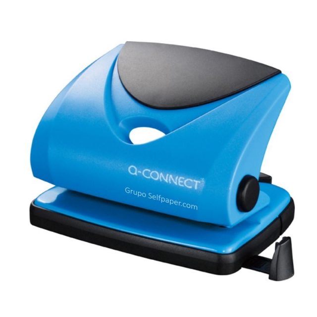 Comprar Taladradora de papel oficina Q-connect KF02155 Azul 20 hojas