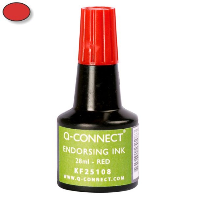 Comprar Q-Connect, Tinta para almohadillas, tampones y cuños Rojo