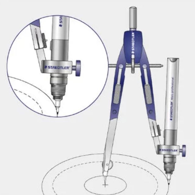 adaptador para compas staedtler 550 01 02