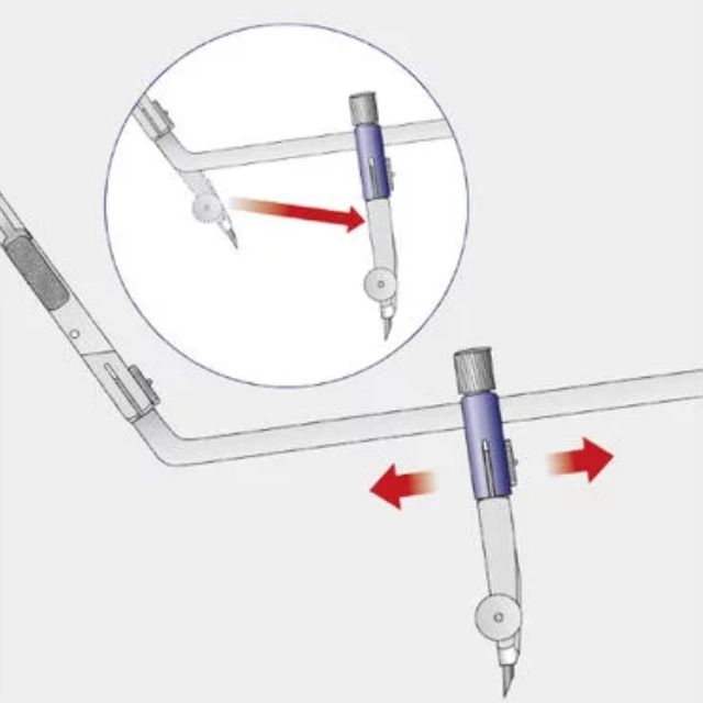 alargadera compas staedtler 55002