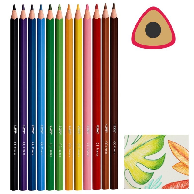 bic 9505272 intensity up lapices de colorear