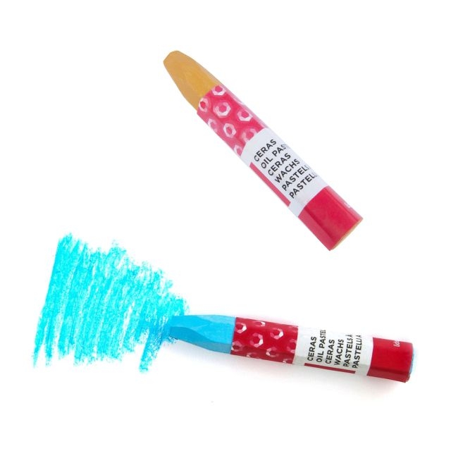 lapices cera semi blandas 12 colores liderpapel