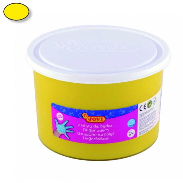 Pintura dedos Jovi 500 ml. Blanco - Material escolar. oficina y