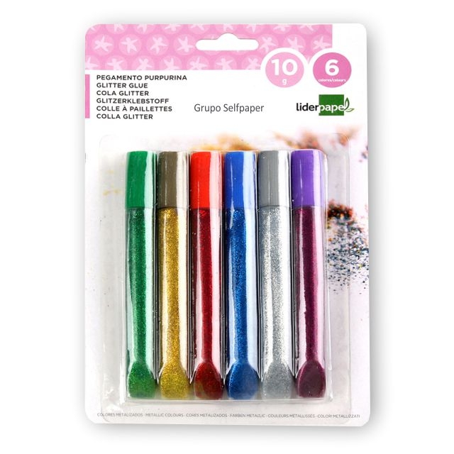 Comprar Pegamento con purpurina en gel Glitter Glue colores