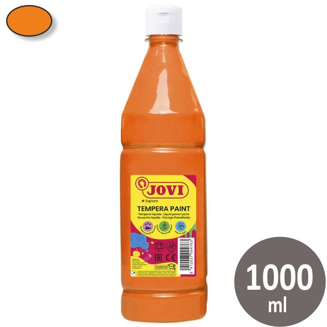 Comprar Tempera Liquida Jovi Escolar 1000 Ml Naranja