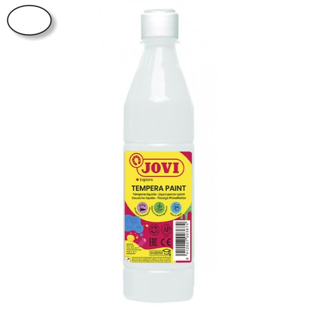 Comprar Tempera Jovi Botella 500 Cm3 Blanco 506-01