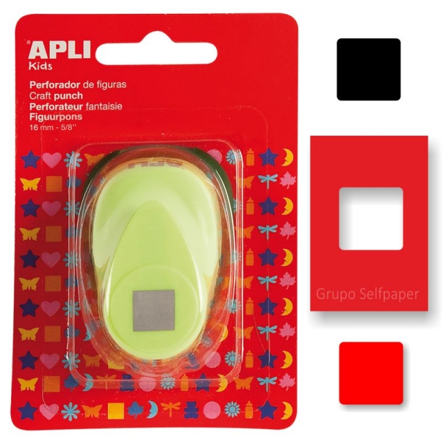 Comprar Perforadora con forma de cuadrado para papel o cartulinas