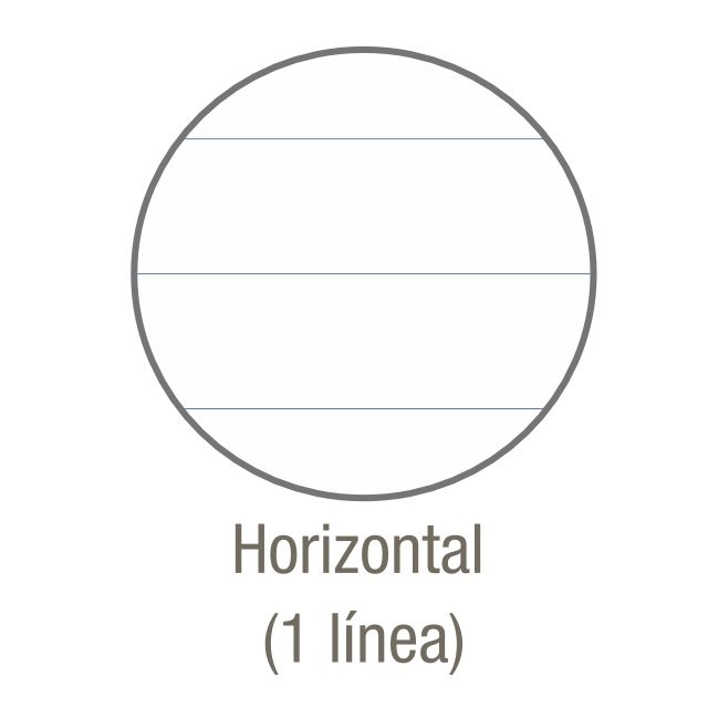 libretas 1 rayas horizontal oxford plastico