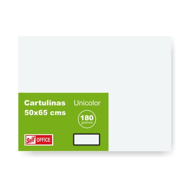 Relativo intersección Perjudicial Cartulinas blancas grandes tamaño 50x65 centimetros Pack 25u, Mercamaterial.