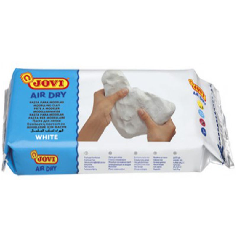 Comprar Arcilla blanca Jovi Air Dry, pasta modelar secado al aire.