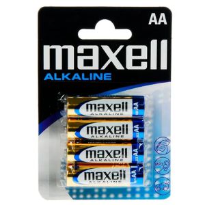 maxell LR06-B4-MXL, Maxel, Pilas LR6 aa,
