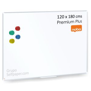 Pizarra blanca magnética Nobo Premium Plus 1200x1800 mm