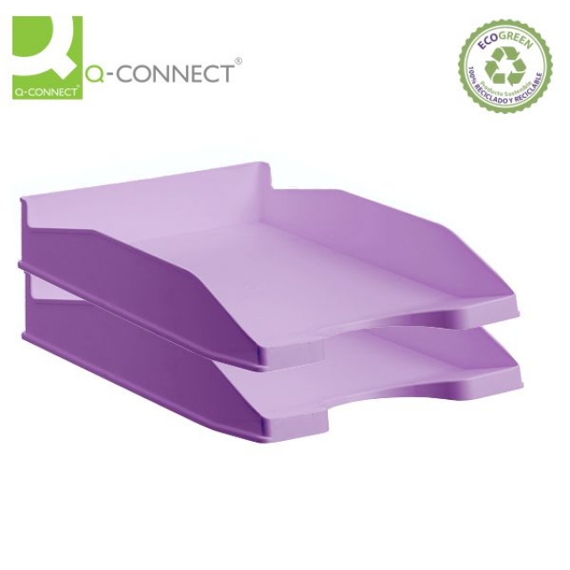 Comprar Gavetas de oficina apilables color lavanda lila claro