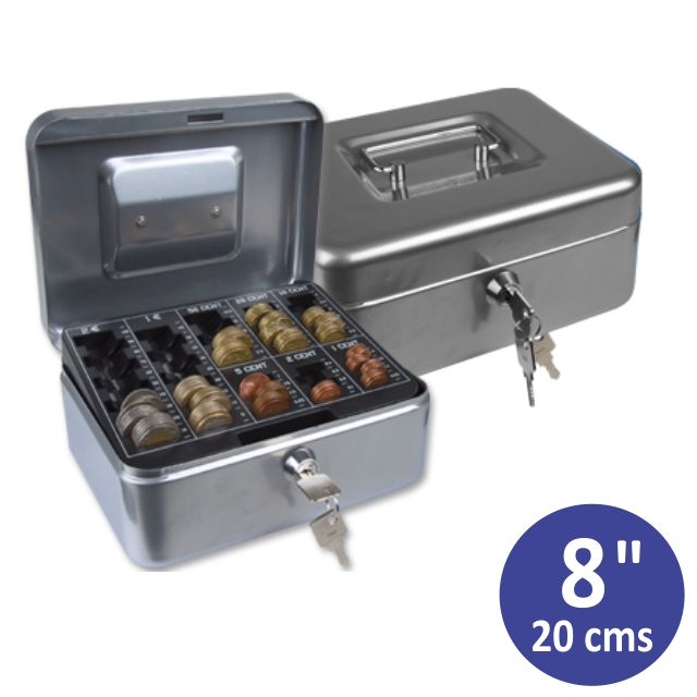 Comprar Caja para dinero acero mediana 200x160x90 con cerrradura