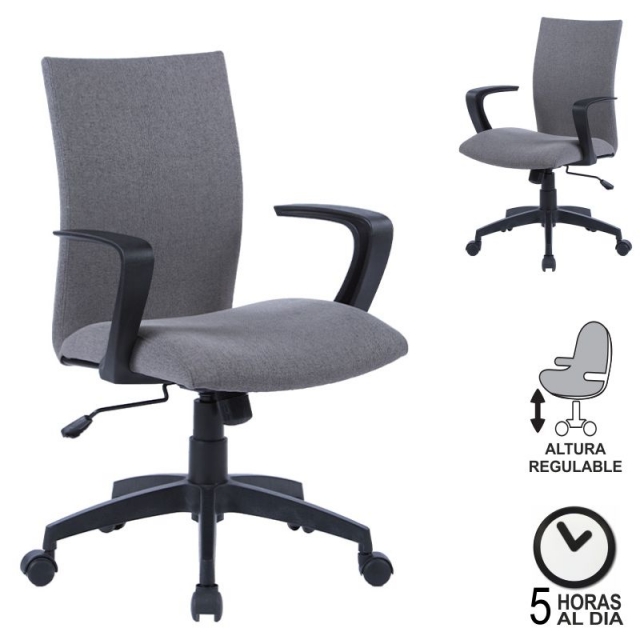 Comprar Silla de oficina diseo moderno Q-Connect KF19017 Gris