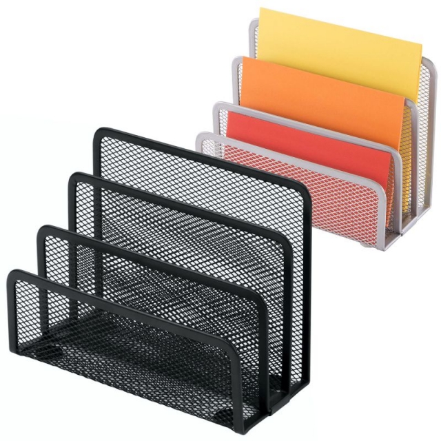 Comprar Soporte sobremesa vertical cartas malla rejilla metlica