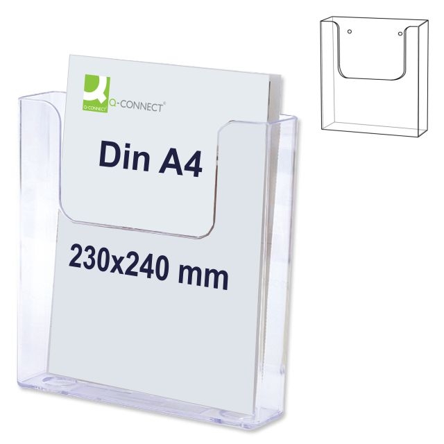 Comprar Display portafolletos expositor tipo metacrilato Din A4