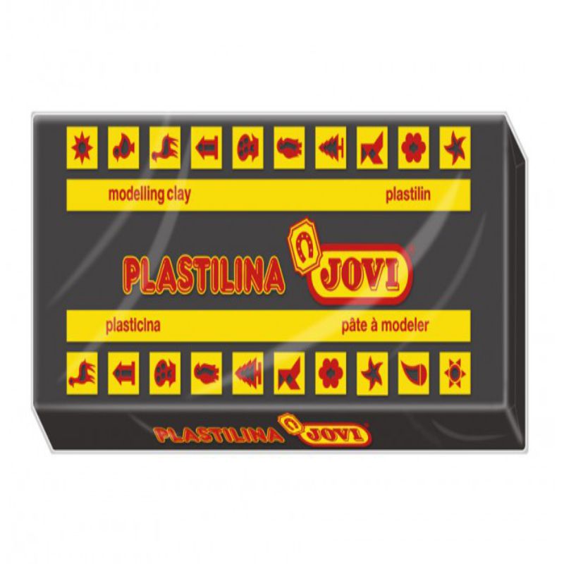 Caja plastilina Jovi Grande 350 grs 15 pastillas surtidas