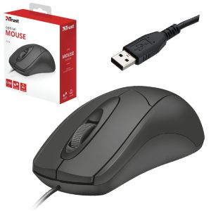 Trust Ziva Optical mouse, ratón con cable económico